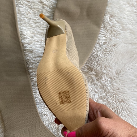 New Over-the-knee knitted stiletto boots, size EU 42 - Picture 5 of 12